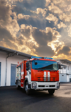 ISUZU FTR34L Пожарная машина