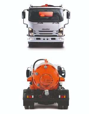 ISUZU NPR75K Ассенизационная цистерна