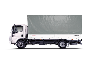 ISUZU NPR82L (CNG) Бортовой с тентом